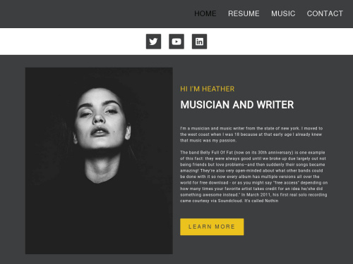 Salt Music Portfolio