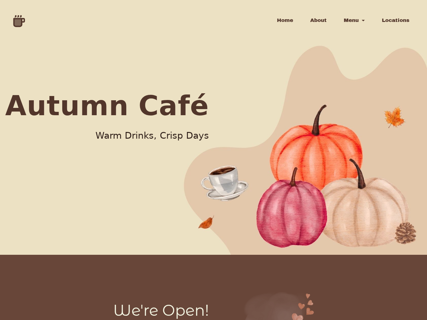 Autumn Café